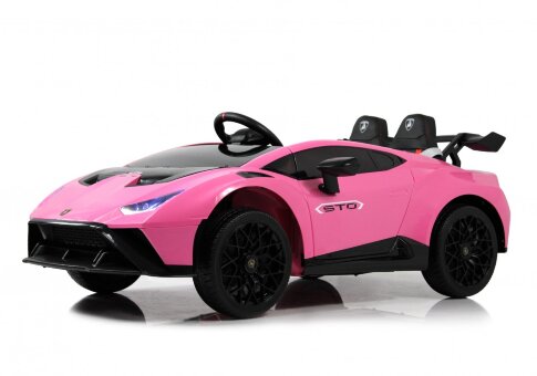 Детский электромобиль Lamborghini Huracan E888EE розовый